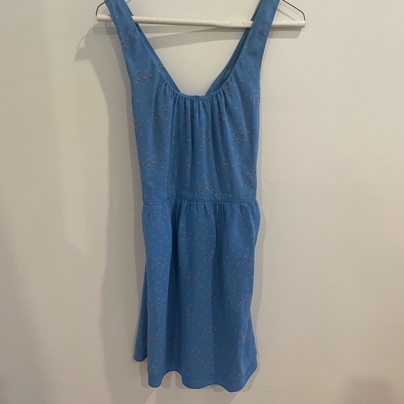 Madewell Silk Rosie Twist Back Floral Dress - Picture 4 of 8